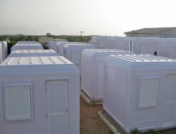 Installazione di cabine di gestione modulari completate in Senegal