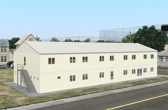 Unità di alloggio modulare 662 m²