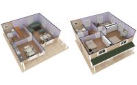 127 m² Case Modulari