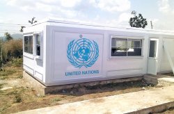 I campi di Karmod in Nigeria per le forze di pace delle Nazioni Unite