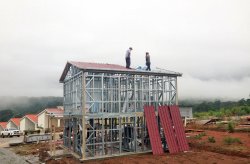 Karmod ha completato un progetto di una casa d'acciaio a Panama