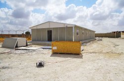 La produzione di edifici prefabbricati per l'estrazione di petrolio in Libia è stata completata